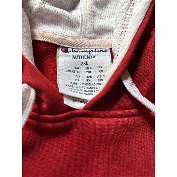 champion authentic athleticwear hoodie IU Hoosiers Size 2XL - Picture 2 of 8